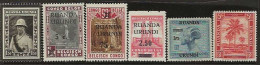 Ruanda-Urundi   .   OBP    .   6 Zegels    .  **    . Postfris .   /   .   Neuf Avec Gomme Et SANS Charnière - Unused Stamps