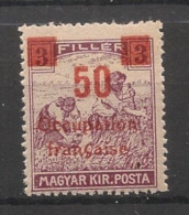 HONGRIE / ARAD - 1919 - N°YT. 15a - 50 Sur 3fi - Type II - Neuf Luxe ** / MNH / Postfrisch - Neufs