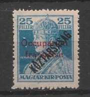 HONGRIE / ARAD - 1919 - N°YT. 33 - 25fi Bleu - Neuf Luxe ** / MNH / Postfrisch - Ongebruikt