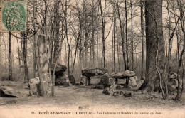 N°2402 W -cpa Forêt De Meudon Chaville -les Dolmens Et Menhirs Du Cordon Du Haut- - Dolmen & Menhirs