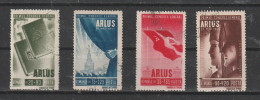 1945 - Le Premier Congrès De L'ARLUS Mi No 855/858 - Used Stamps