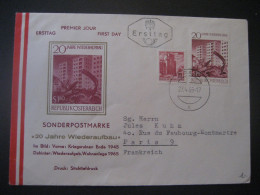 Österreich- FDC Sonder-Beleg Automatenmarke Wien-Erdberg 1,50 S., MiNr. 1178 Und 1179 - Viñetas De Franqueo [ATM]