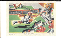 BA93 - IMAGE CHOCOLAT CANTALOUP CATALA - TENNIS - FORMAT 8.5 X 6 CM - Sonstige & Ohne Zuordnung