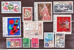 Réunion 1974 Année Complète  Neuf ** MnH Sin Charmela Cote 30.75 - Unused Stamps