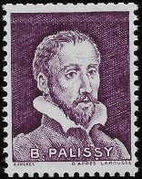 Vignette Expérimentale  - Palissy Gris  Pa 26 ** Violet Issu De Carnet - Proofs, Unissued, Experimental Vignettes