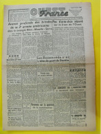 Journal L'Ouest France Du 19 Mars 1945. Guerre De Gaulle Rhin Tonkin Indochine Japon Kobe Bombardé Angers Cholet - Otros & Sin Clasificación