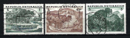 ÖSTERREICH Komplettsatz ANK-Nr. 1154 - 1156 Österreichischer Wald Gestempelt - Siehe Bild - Gebruikt