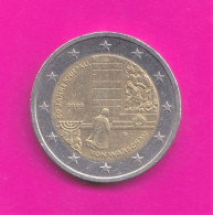 Germany, 2020-Mint Munich (D)-2 Euro Commemorative- Obverse   Chancellor Brandt & Memorial Warsaw Ghetto . - Deutschland