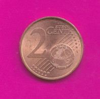 Germany, D 2021- 2 Euro Cent- Nickel Brass- Obverse Oak Leaf. Reverse Denomination- SPL, EF, SUP, VZ- - Duitsland