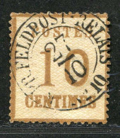 REF093 > FRANCE ALSACE LORRAINE < Yv N° 5 Ø Cachet Feldpost Relais < Oblitéré Dos Visible - Used Ø - Oblitérés