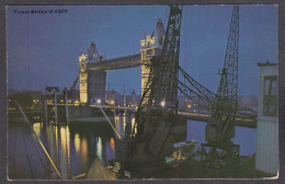 111023/ LONDON, Tower Bridge By Night - River Thames