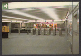 104264/ BRUXELLES, Métro, L.1 *De Brouckère*, Mezzanine  - Trasporto Pubblico Metropolitana