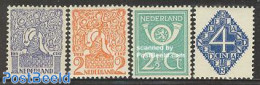 Netherlands 1923 Definitives 4v, Unused (hinged) - Ungebraucht