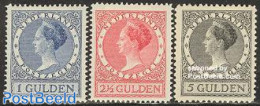 Netherlands 1926 Definitives 3v, Unused (hinged) - Nuovi