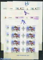 Poland 1967 Olympic Games 8 M/ss, Mint NH, Nature - Sport - Horses - Athletics - Boxing - Gymnastics - Olympic Games -.. - Ongebruikt