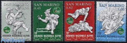San Marino 2005 Alpine Troops 4v, Mint NH, Sport - Mountains & Mountain Climbing - Ongebruikt