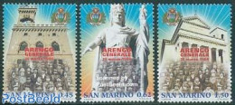 San Marino 2006 Arengo Generale 3v, Mint NH, Art - Sculpture - Unused Stamps