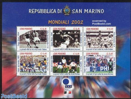 San Marino 2002 Football Games 6v M/s, Mint NH, Sport - Football - Nuevos