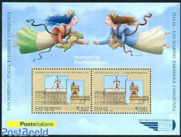San Marino 2006 Joint Issue Italy S/s, Mint NH, Various - Joint Issues - Art - Clocks - Neufs