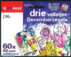 Netherlands 2000 Christmas Hangpack With 3 Sets, Mint NH, Religion - Christmas - Stamp Booklets - Neufs