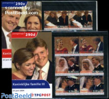 Netherlands 2004 Royal Family III 10v Presentation Packet, Mint NH, History - Kings & Queens (Royalty) - Unused Stamps