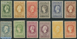Netherlands 1913 Jubilee 12v, Unused (hinged), History - Kings & Queens (Royalty) - Nuevos