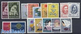 Netherlands 1960 Yearset 1960 (16v), Unused (hinged), Various - Yearsets (by Country) - Nuevos