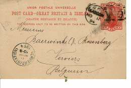 GRANDE BRETAGNE ET IRLANDE   ENTIER POSTAL - Covers & Documents