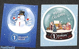 Belgium 2022 Christmas 2v S-a, Mint NH, Religion - Christmas - Neufs