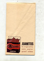Bloc Note Incomplet Cigarette Juanitos - Other & Unclassified