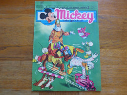 JOURNAL MICKEY BELGE SPECIAL N° 374 Du 28/11/1957 COVER SAINT NICOLAS DONALD ET SES NEVEUX  + DAVY CROKETT - Journal De Mickey