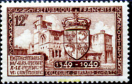 121108 MNH FRANCIA 1949 6 CENTENARIO DE LA INTEGRACION DE DAUPHINE - Andere & Zonder Classificatie