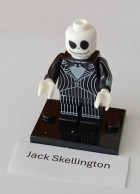Horror Figur Jack Skellington, Mini-Steckfigur, Lego-Komp. - Altri & Non Classificati
