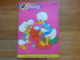 JOURNAL MICKEY BELGE N° 394 Du 24/04/1958 COVER DONALD ET SES NEVEUX - Journal De Mickey