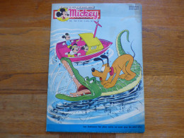 JOURNAL MICKEY BELGE N° 396 Du 08/05/1958 COVER MICKEY ET PLUTO - Journal De Mickey