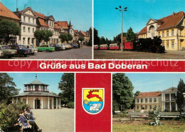 73066601 Bad Doberan Markt Karl Marx Platz Mit Molli Am Weissen Pavillon Sanator - Heiligendamm
