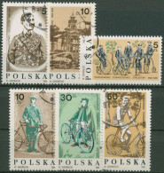 Polen 1986 Radsport Warschauer Radfahrerverein 3069/74 Gestempelt - Oblitérés