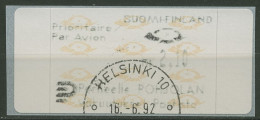 Finnland Automatenmarken 1992 Posthörner Einzelwert ATM 12.3 Z6 Gestempelt - Machine Labels [ATM]