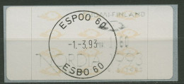 Finnland ATM 1993 Posthörner Einzelwert ATM 12.5 Z1 Gestempelt - Machine Labels [ATM]