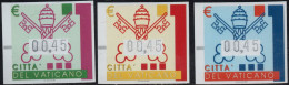 Vatican 2004 ATM-stamps 3 Values - Colors MNH - Macchine Per Obliterare (EMA)