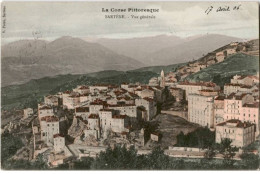 CORSE: Sartène, Vue Générale - état - Sartene