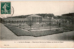 LORREZ-le-BOCAGE: Fleuriste Et Serres Du Château Du Comte De Ségur - Très Bon état - Lorrez Le Bocage Preaux