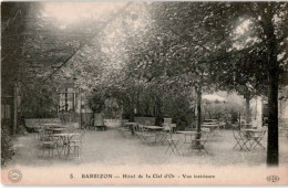 BARBIZON: Hôtel De La Clef D'or, Vue Intérieure - Très Bon état - Barbizon