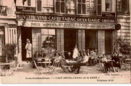 AVON: Café-hôtel-tabac De La Gare - Très Bon état - Avon