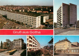 73062321 Gotha Thueringen Stadtpanorama Hochhaus Leninplatz Neubaugebiet Kreisku - Gotha