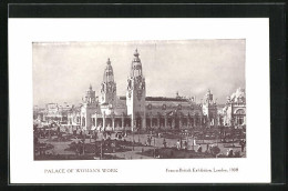 AK London, Franco-British Exhibition 1908, Palace Of Woman`s Work, Ausstellung  - Expositions