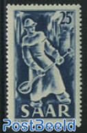 Germany, Saar 1949 Stamp Out Of Set, Mint NH, Various - Industry - Usines & Industries
