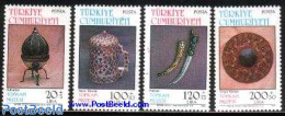 Türkiye 1986 Topkapi Museum Treasures 4v, Mint NH, Art - Art & Antique Objects - Other & Unclassified
