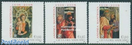 Vatican 2006 Andrea Mantegna 3v, Mint NH, Religion - Religion - Art - Paintings - Neufs