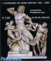 Vatican 2006 Museums S/s, Mint NH, Art - Museums - Sculpture - Unused Stamps